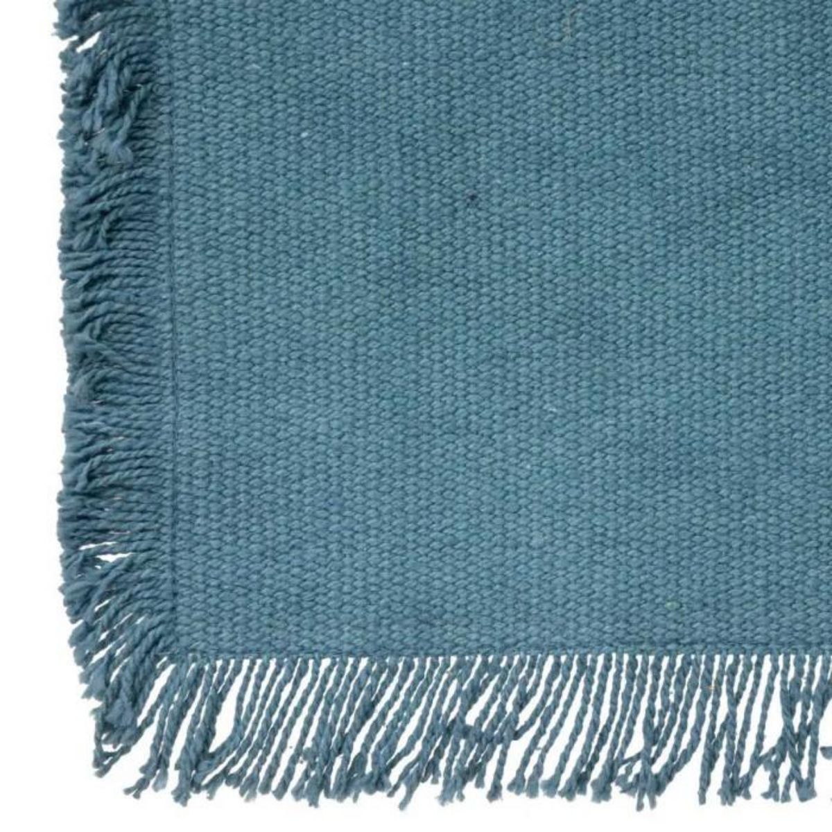 SECRET DE GOURMET Set de Table Déco  Maha  30x45cm Bleu Canard