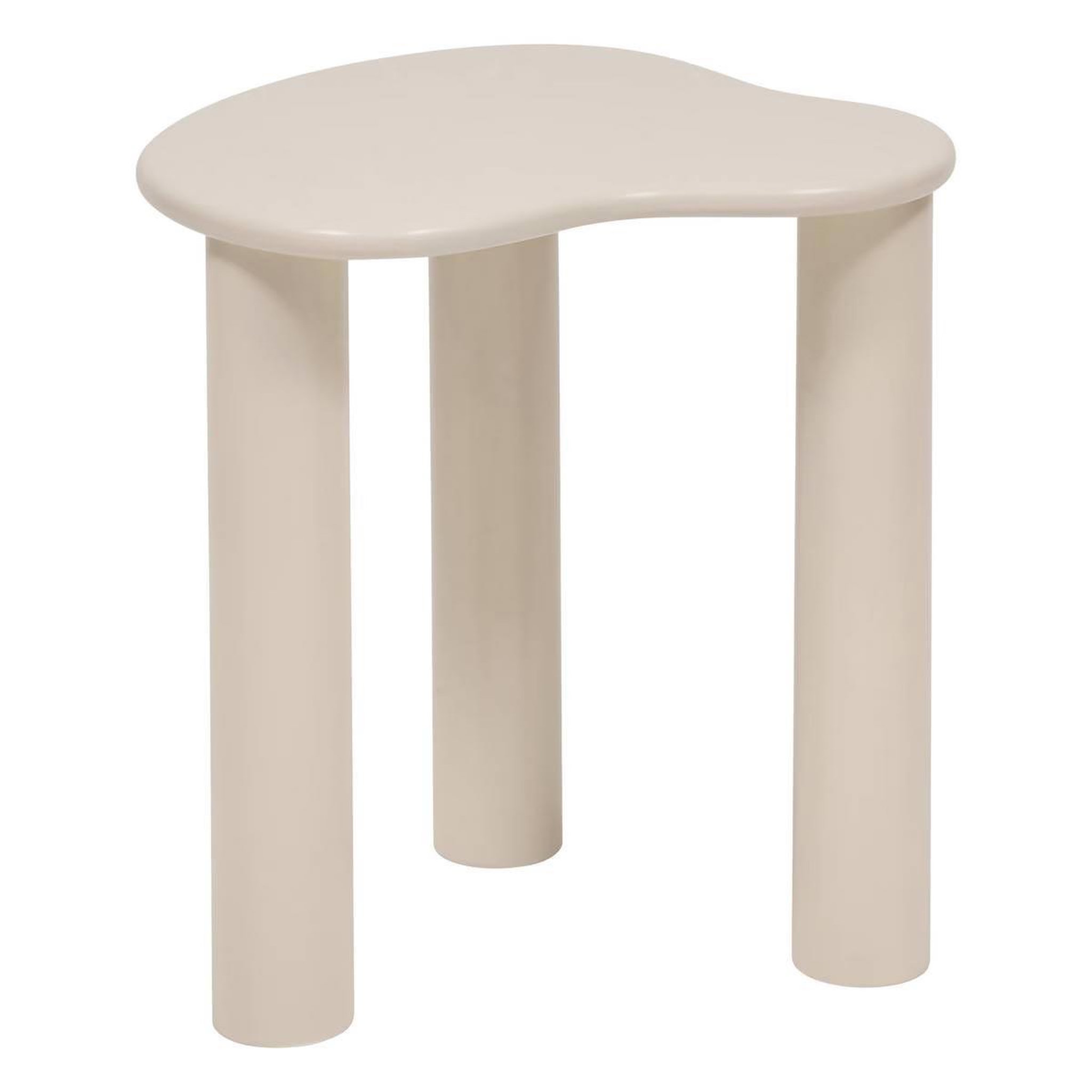 Voir la diapositive 2 : ATMOSPHERA Lot de 2 tables d'appoint gigognes  olao  50cm ivoire
