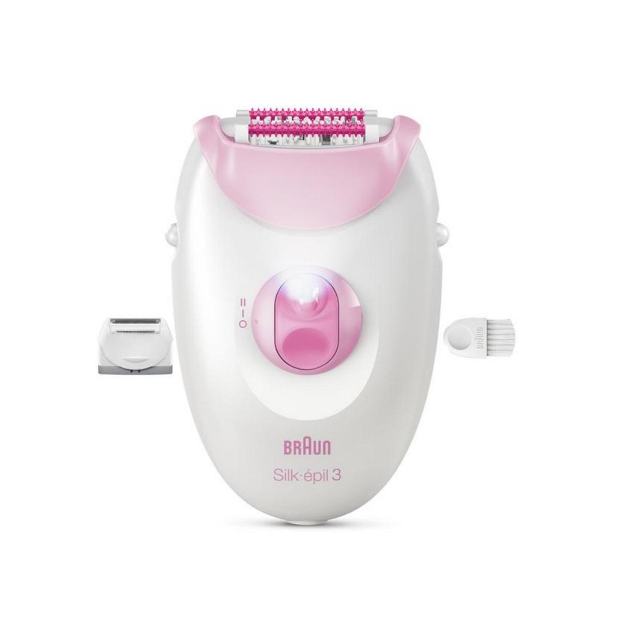 BRAUN Epilateur secteur rose - SILKEPIL3031
