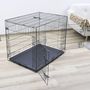 Voir la diapositive 4 : KERBL Kerbl Cage pour chien 92x63x74 cm Noir