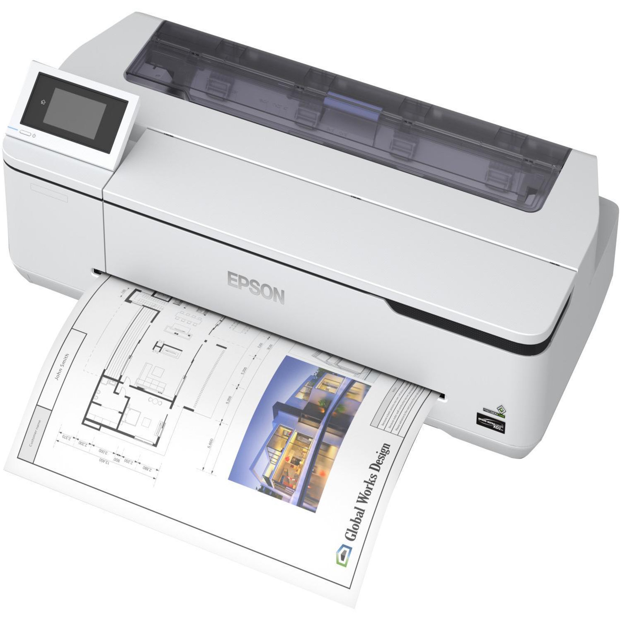 Voir la diapositive 3 : Epson Epson SureColor SC-T3100N imprimante grand format Wifi Jet d'encre Couleur 2400 x 1200 DPI A1 (594 x 841 mm) Ethernet/LAN
