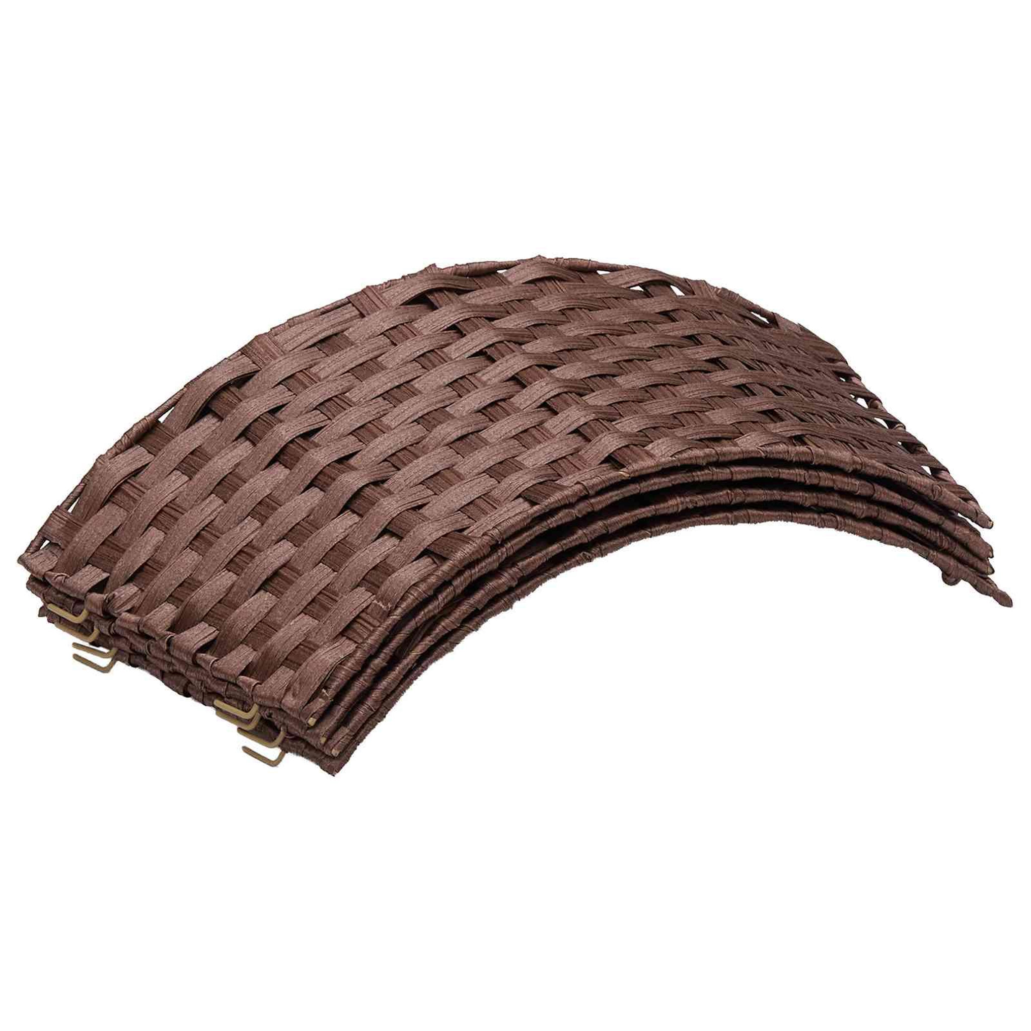 Voir la diapositive 4 : VIDAXL Collier de sapin de Noël Rond Marron fonce Diam. 90 x 28 cm