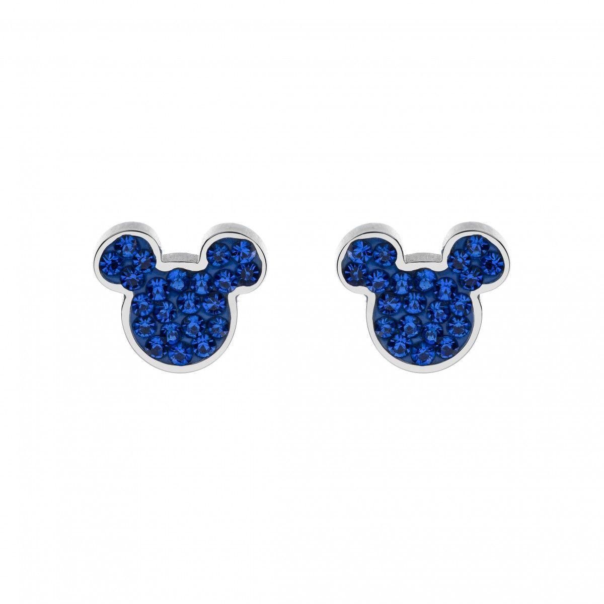 SC CRYSTAL Boucles d'oreilles Disney ornées de Cristaux scintillants - Mickey
