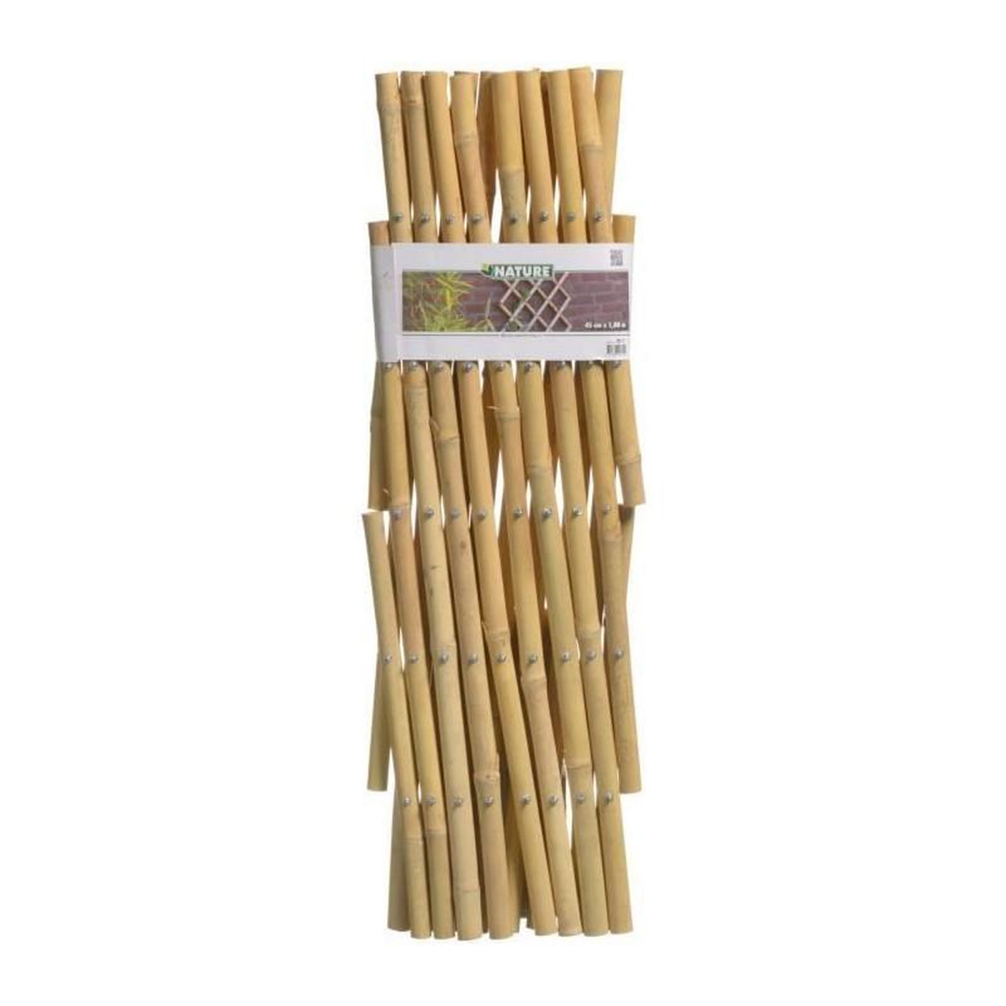 NATURE NATURE Treillis extensible en bambou 45x180cm - Marron