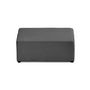 Voir la diapositive 5 : BEST MOBILIER Topaze - pouf - en tissu bouclette