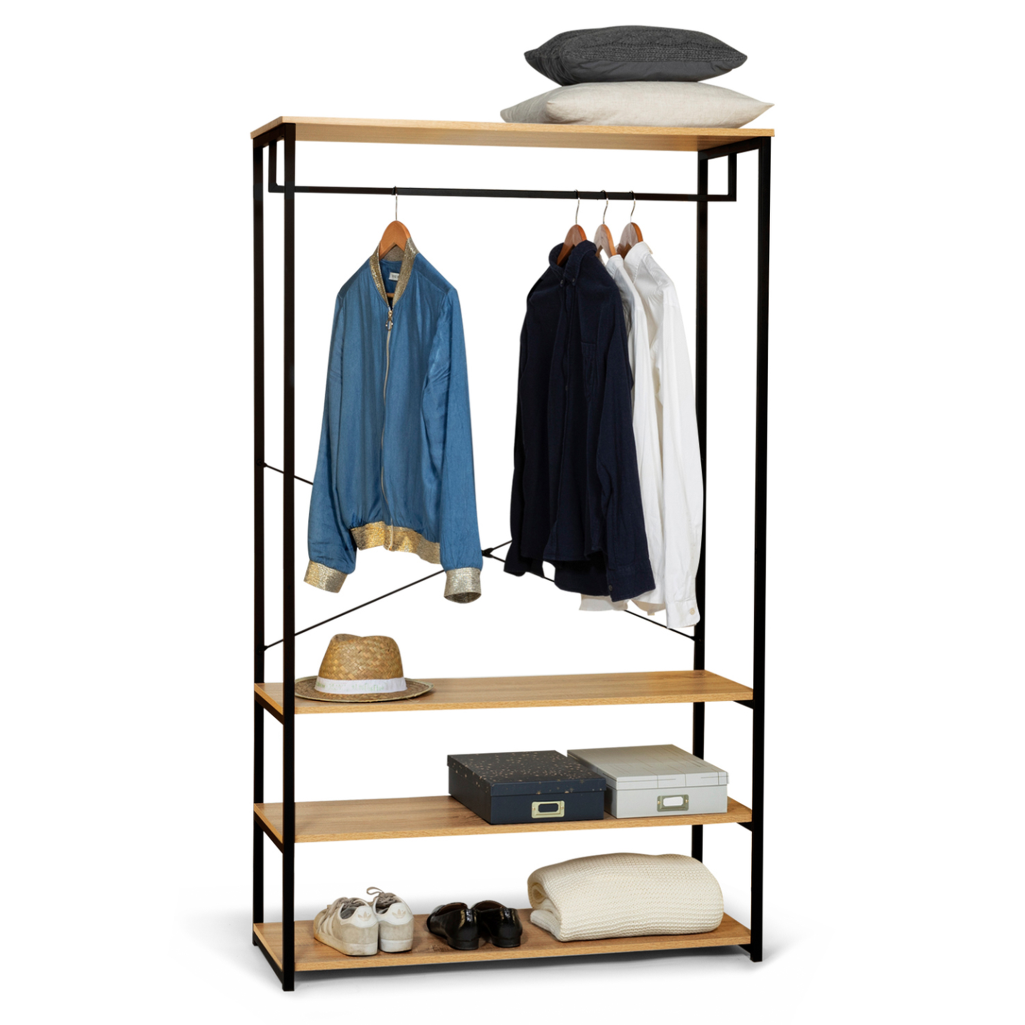 ID MARKET Dressing large l. 100 cm detroit design industriel