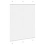 Voir la diapositive 3 : VIDAXL Store plisse blanc 105x100cm largeur du tissu 104,4cm polyester