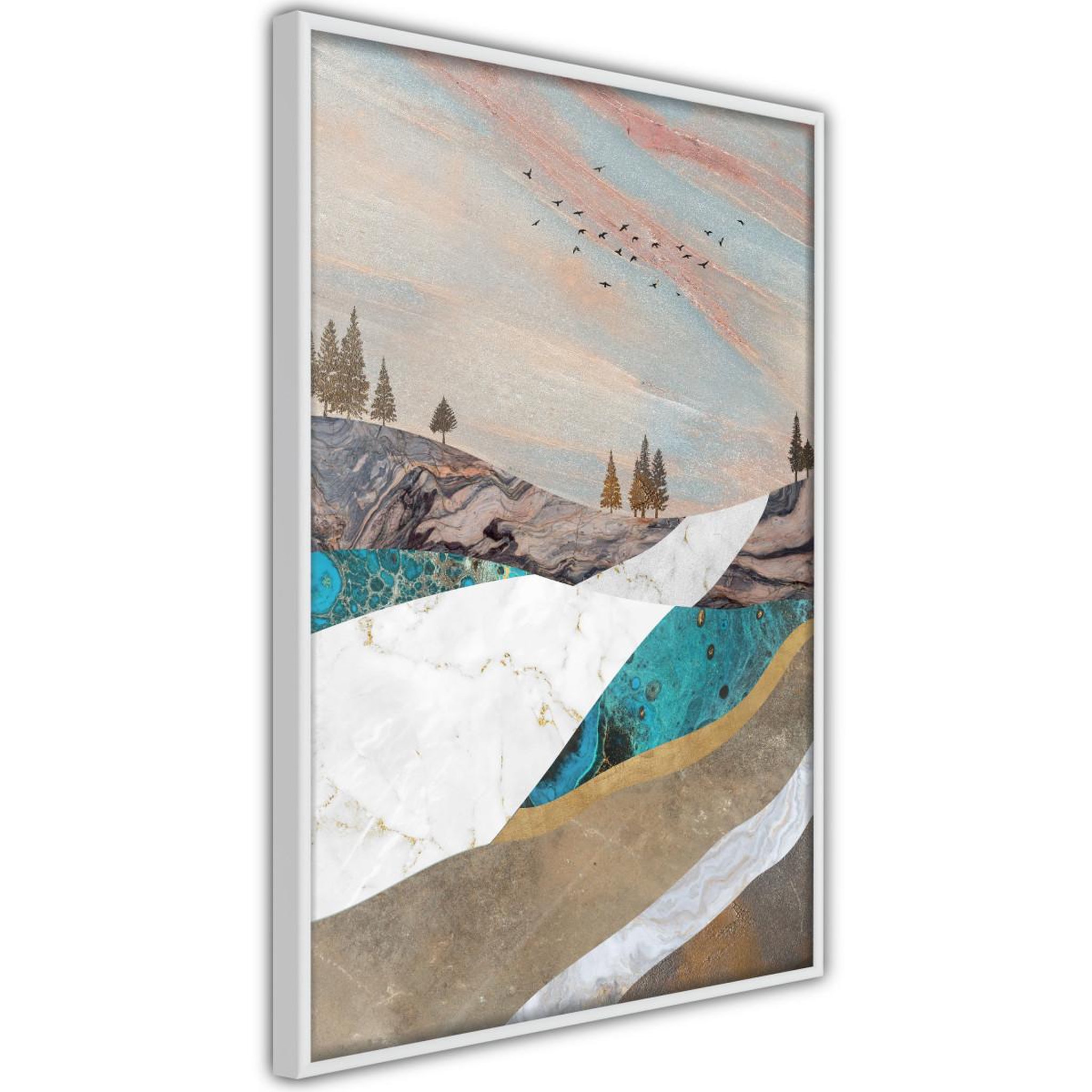 Paris Prix Affiche Murale Encadrée  Painted Landscape