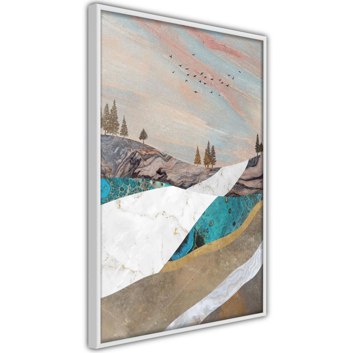 Paris Prix Affiche Murale Encadrée  Painted Landscape
