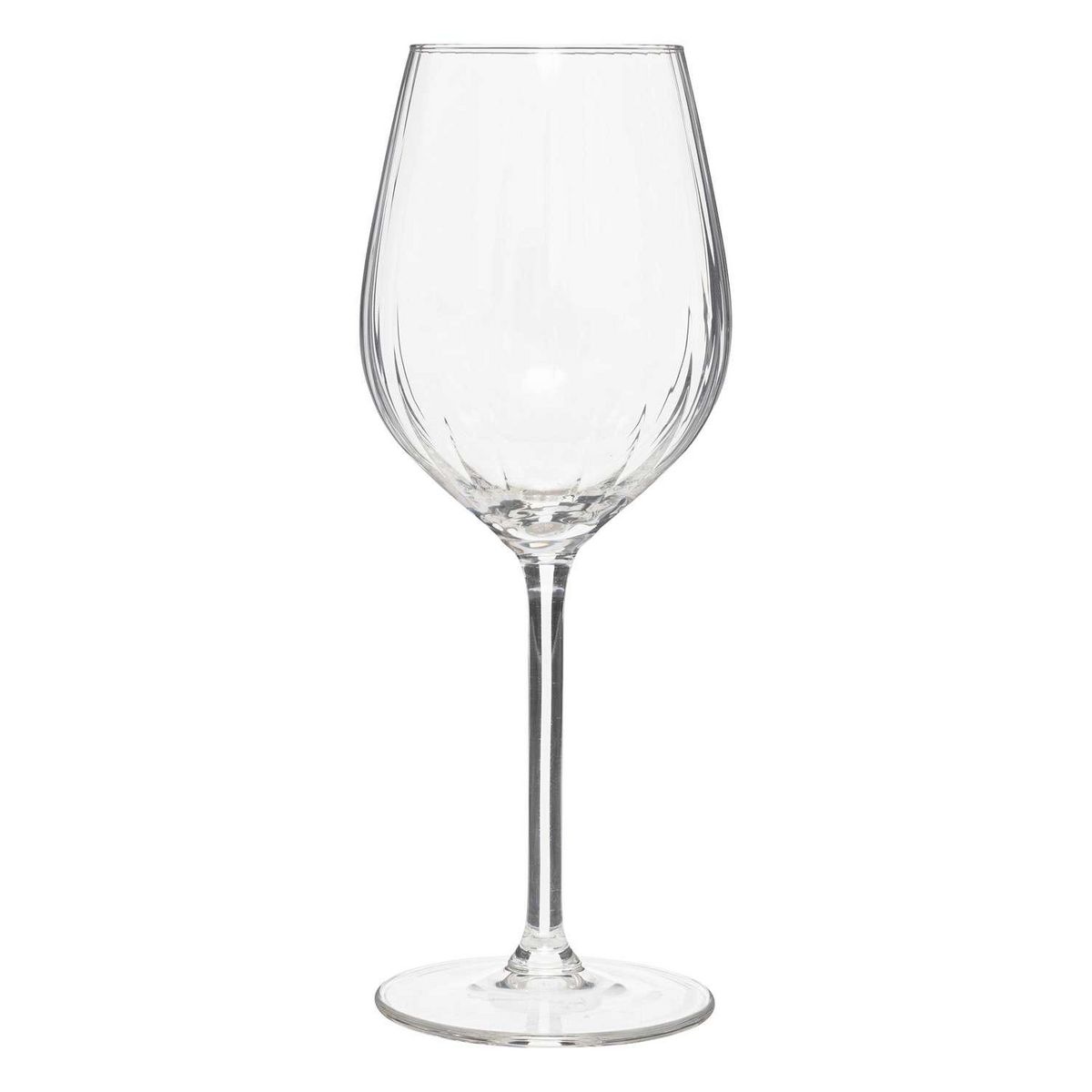 SECRET DE GOURMET Service de verres finition striée 12 pièces