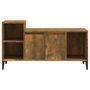 Voir la diapositive 5 : VIDAXL Meuble TV Chene fume 100x35x55 cm Bois d'ingenierie