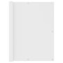 Voir la diapositive 1 : VIDAXL Ecran de balcon Blanc 120x400 cm Tissu Oxford