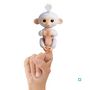 Voir la diapositive 1 : WOWEE Fingerlings Glitter Singe Blanc Intéractif