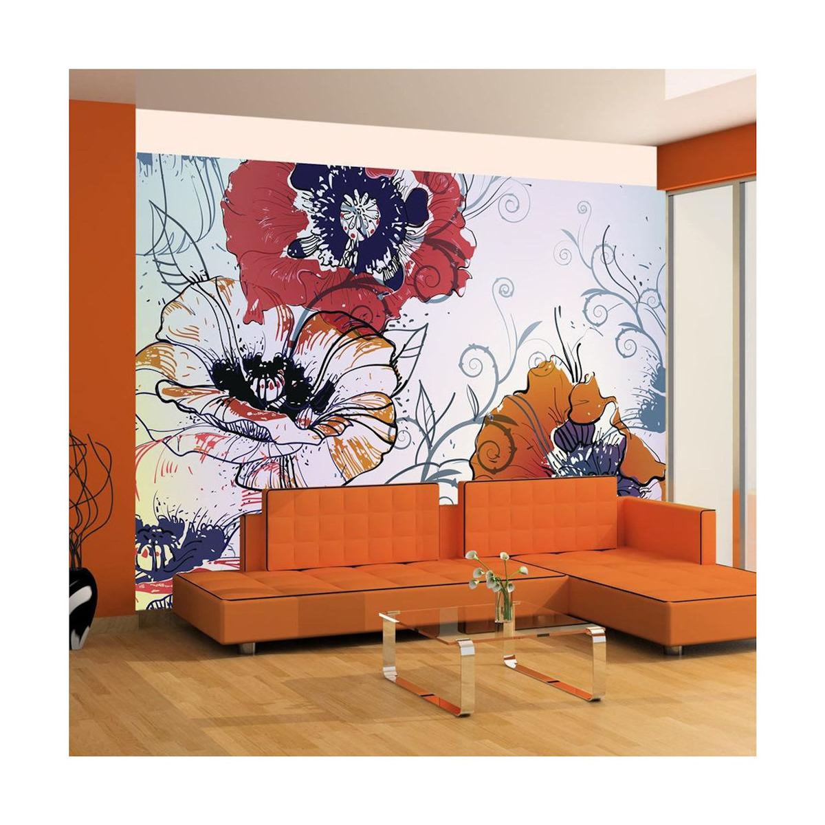 Paris Prix Papier Peint  Motif à l'esprit Champêtre