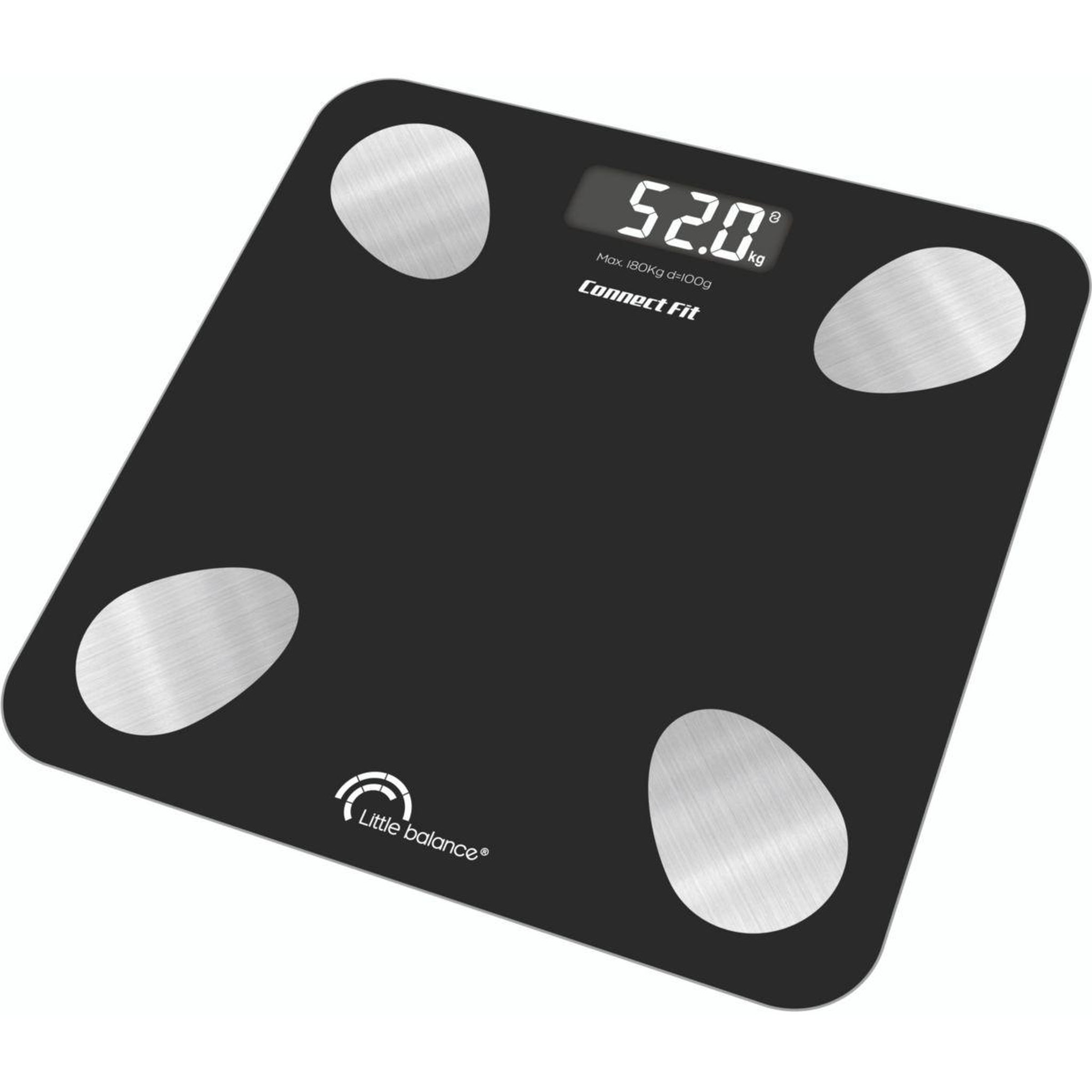 LITTLE BALANCE Pèse personne connecté Kit Duo Connect Fit