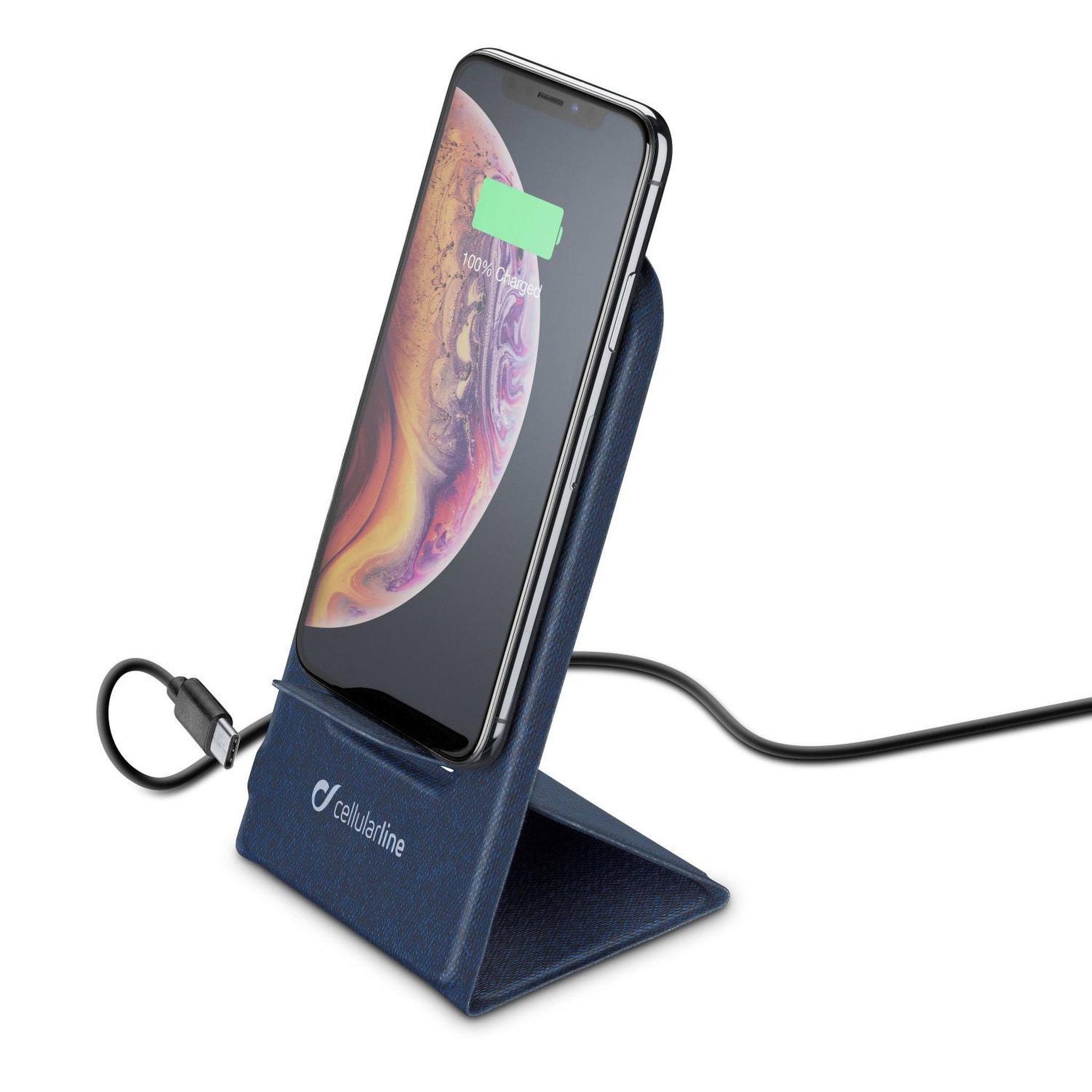 CELLULAR LINE Cellularline wireless passport - apple, samsung and other wireless smartphones support de charge sans fil pliable et ultra plat