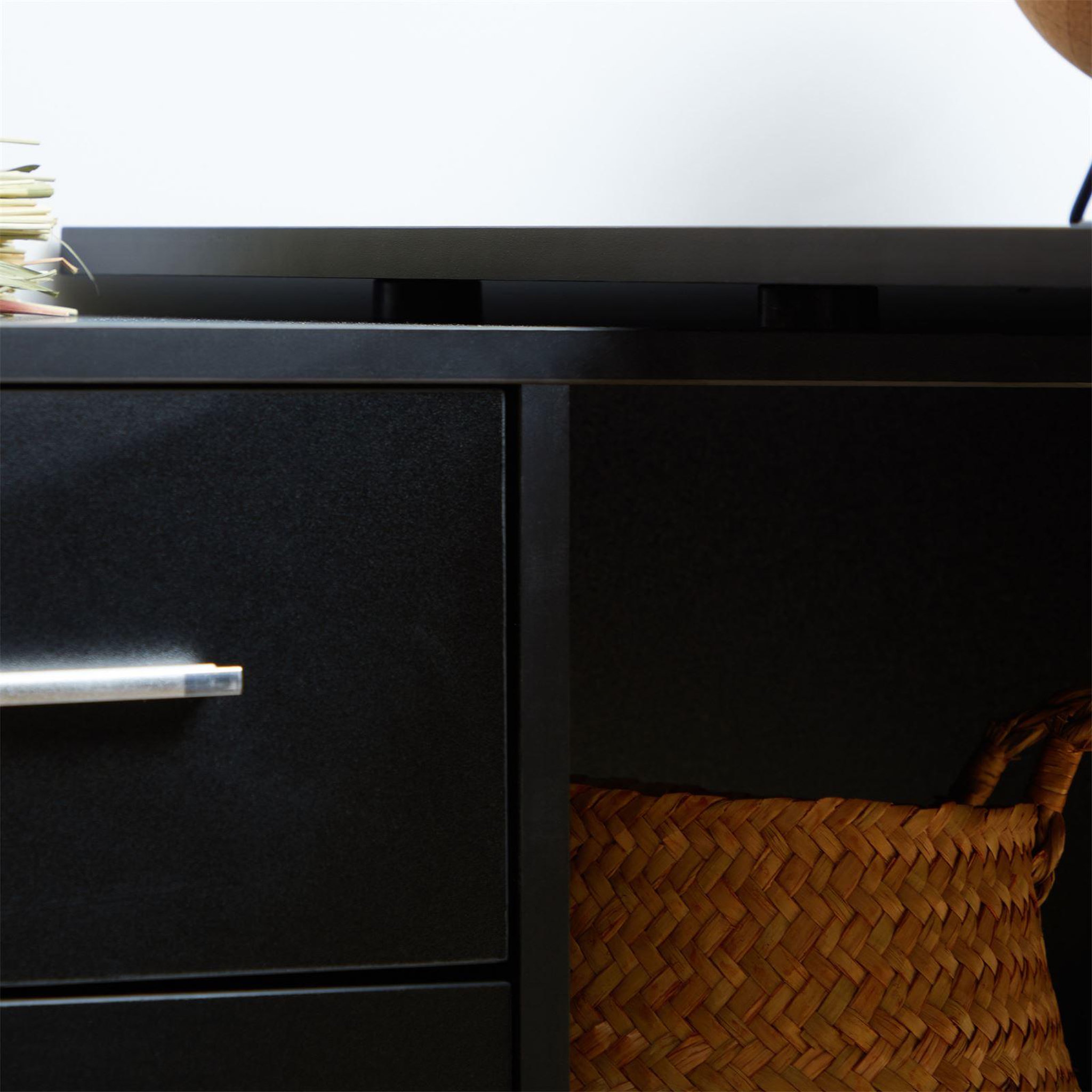 Voir la diapositive 6 : IDIMEX Bureau d'angle carmen avec meuble de rangement