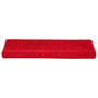 Voir la diapositive 5 : VIDAXL Tapis d'escalier 10 pcs 65x21x4 cm Rouge