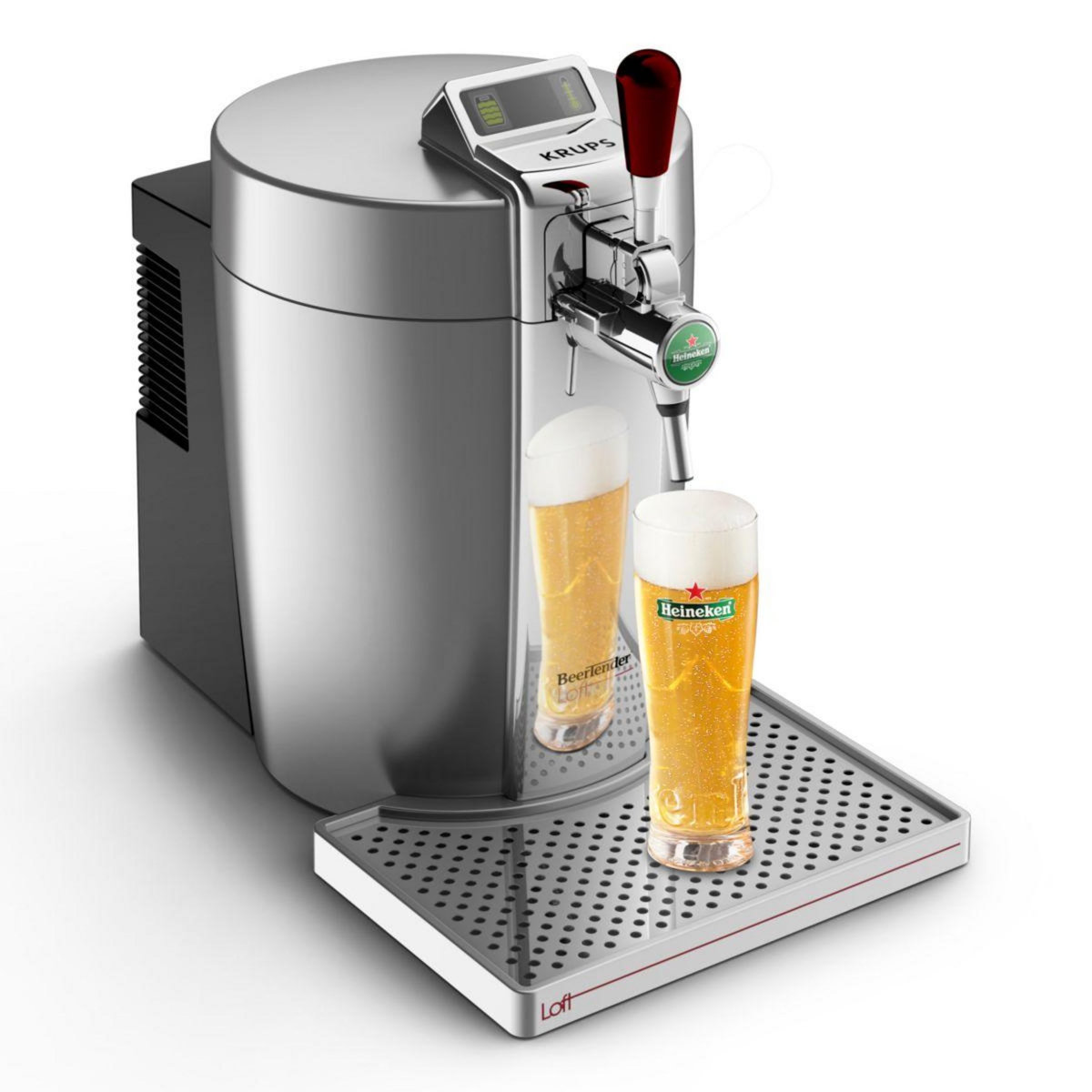 KRUPS Tireuse à bière VB700E Beertender Loft Silver