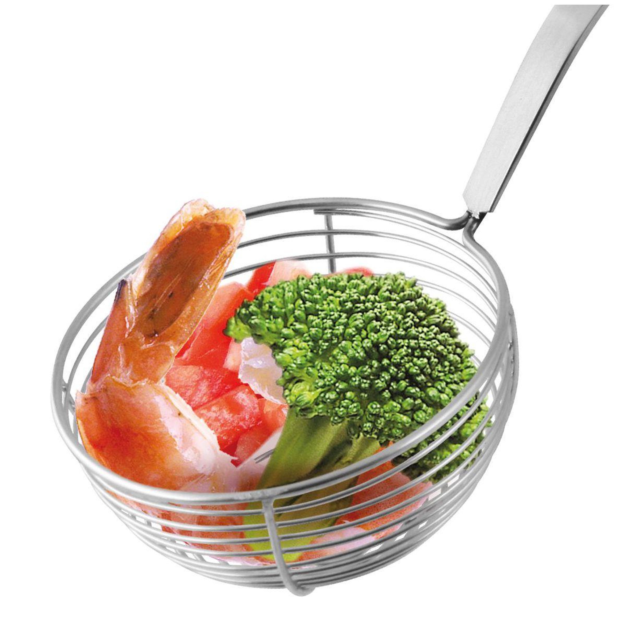 Voir la diapositive 2 : Fackelmann Epuisette pour fondue chinoise 29 cm fackelmann