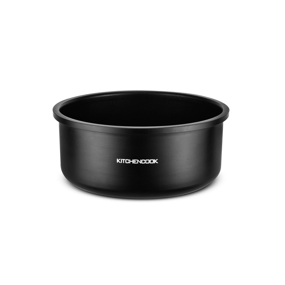 KITCHEN COOK Batterie de cuisine amovible 9 pièces en aluminium noir