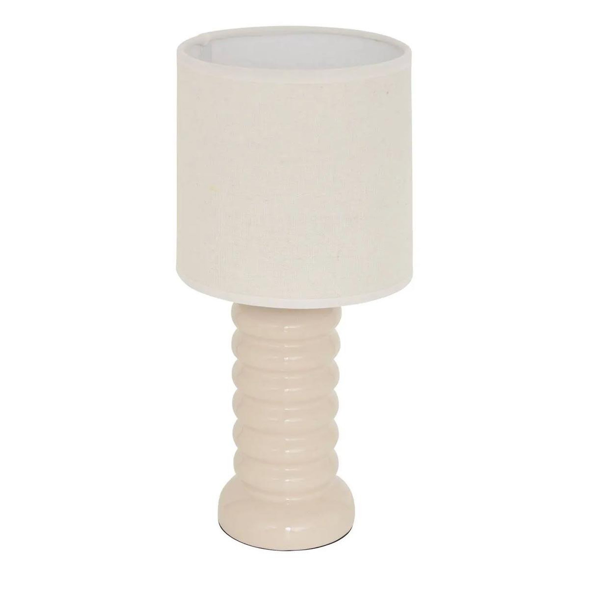 ATMOSPHERA Lampe à Poser en Céramique  Vinas  33cm Crème