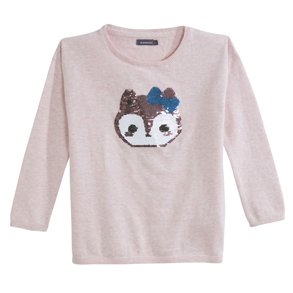 INEXTENSO Pull à sequins réversibles fille 