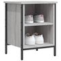Voir la diapositive 3 : VIDAXL Armoire à chaussures sonoma gris 38x35x50 cm bois d ingénierie