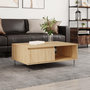 Voir la diapositive 1 : VIDAXL Table basse chene sonoma 90x60x35 cm bois d'ingenierie