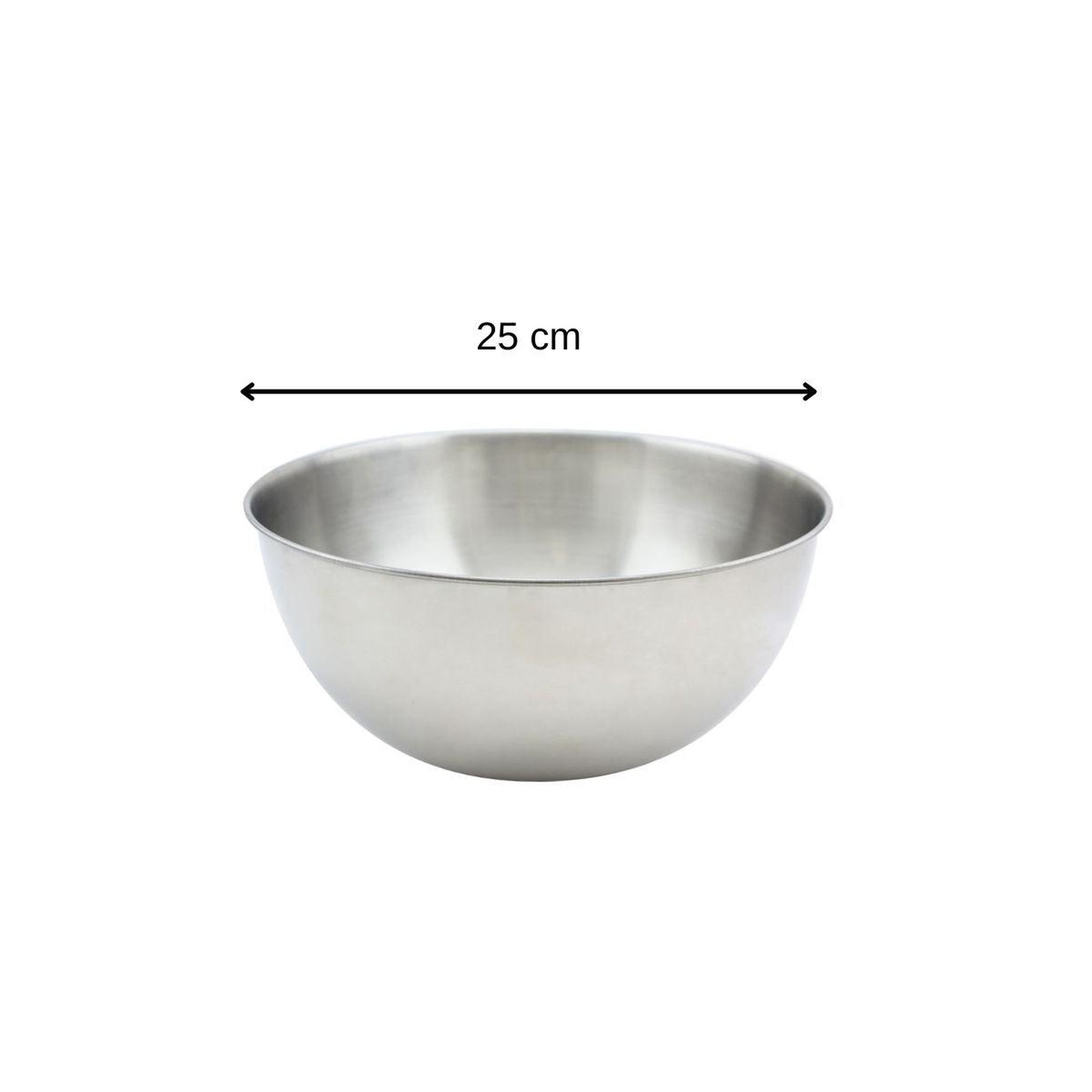 Voir la diapositive 3 : Fackelmann Bol à mixer en inox de 25 cm de diamètre fackelmann basic