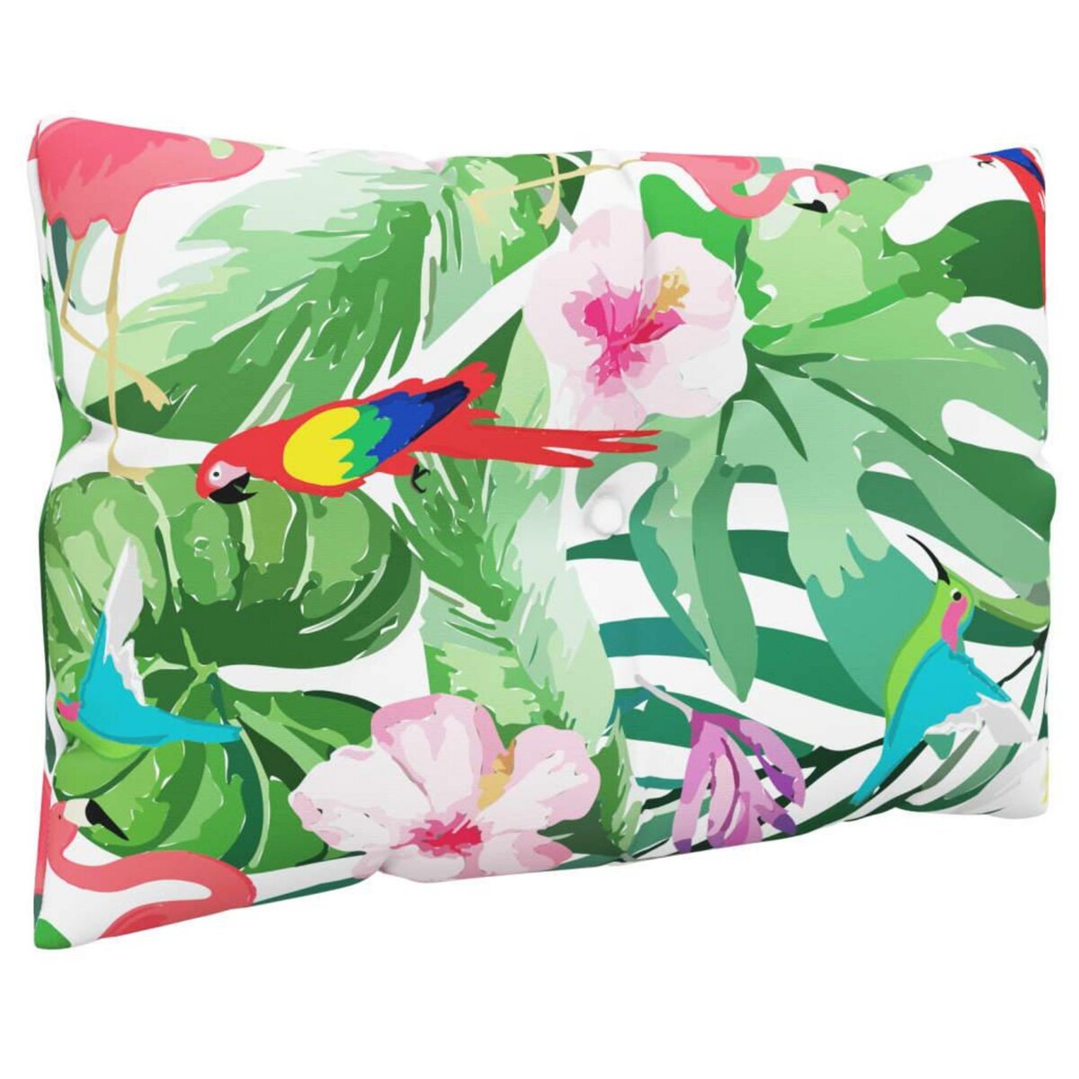 VIDAXL Coussins de palette lot de 2 multicolore tissu Oxford