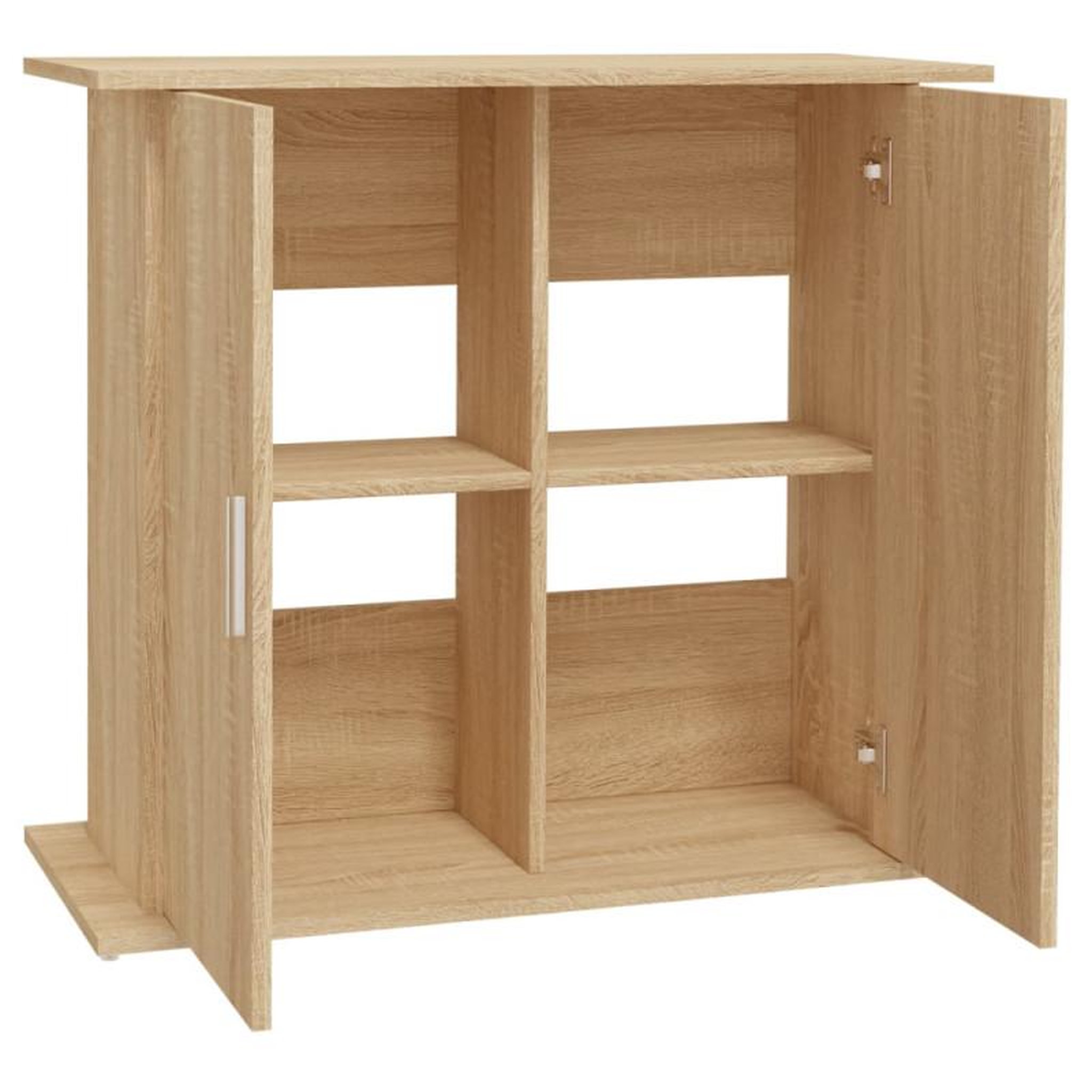 Voir la diapositive 6 : VIDAXL Support pour aquarium chêne sonoma 81x36x73cm bois d ingénierie