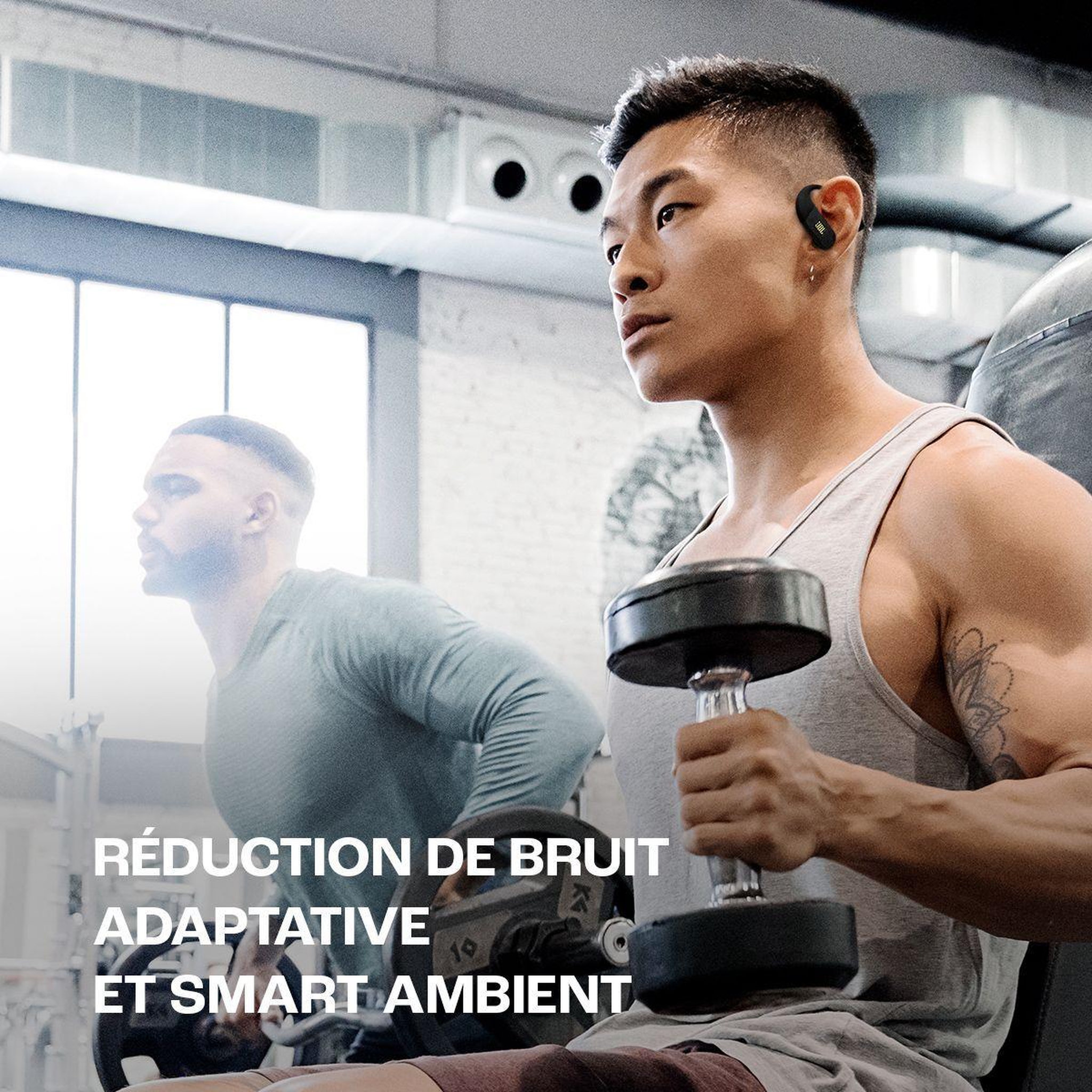 Voir la diapositive 5 : JBL Ecouteurs sport endurance peak 4 noir et vert
