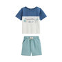 Voir la diapositive 1 : Petit Béguin Ensemble enfant t-shirt et short en gaze de coton Toucana