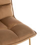 Voir la diapositive 6 : Paris Prix Fauteuil Lounge Design  Pierre  85cm Marron