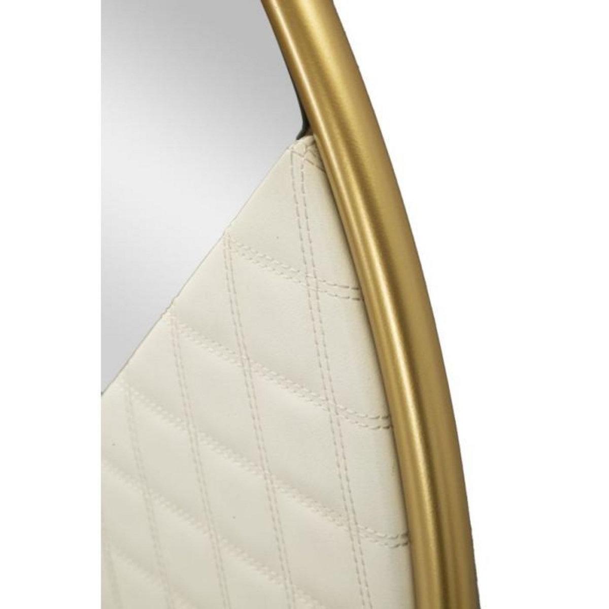 Paris Prix Miroir Mural Design  Sharon  80cm Blanc & Or