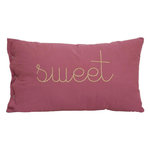Atmosphera Kids Coussin Déco  Lili  30x50cm Rose Antique