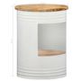 Voir la diapositive 6 : VIDAXL Table basse 43x55 cm Bois de manguier solide