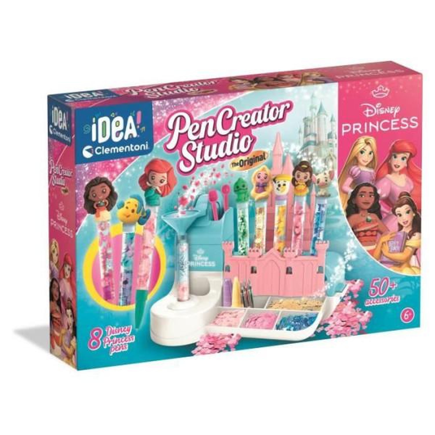 CLEMENTONI - Crée tes stylos - Princesses