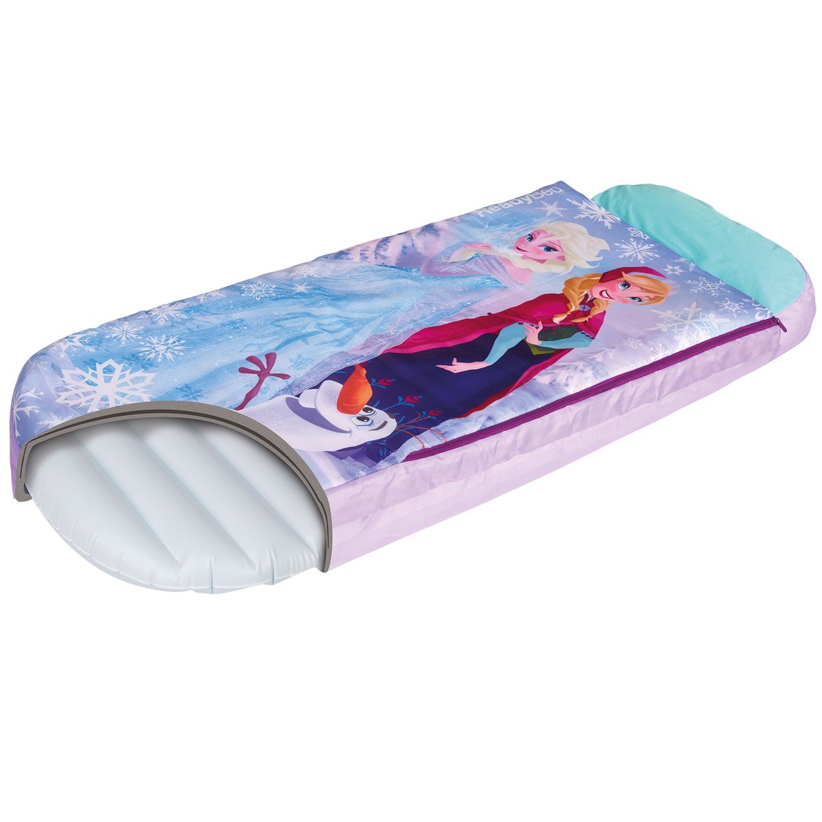 Reine des neiges Lit junior ReadyBed - lit gonflable pour enfants avec sac de couchage intégré