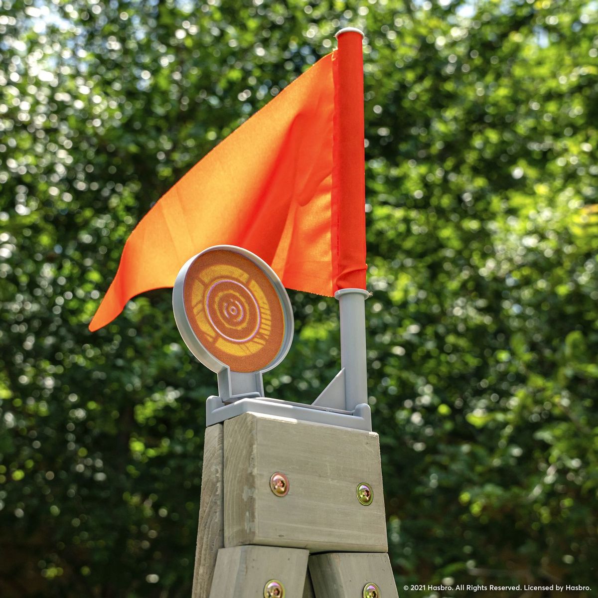 Kidkraft Aire de jeux enfant en bois NERF Scout Defense Post