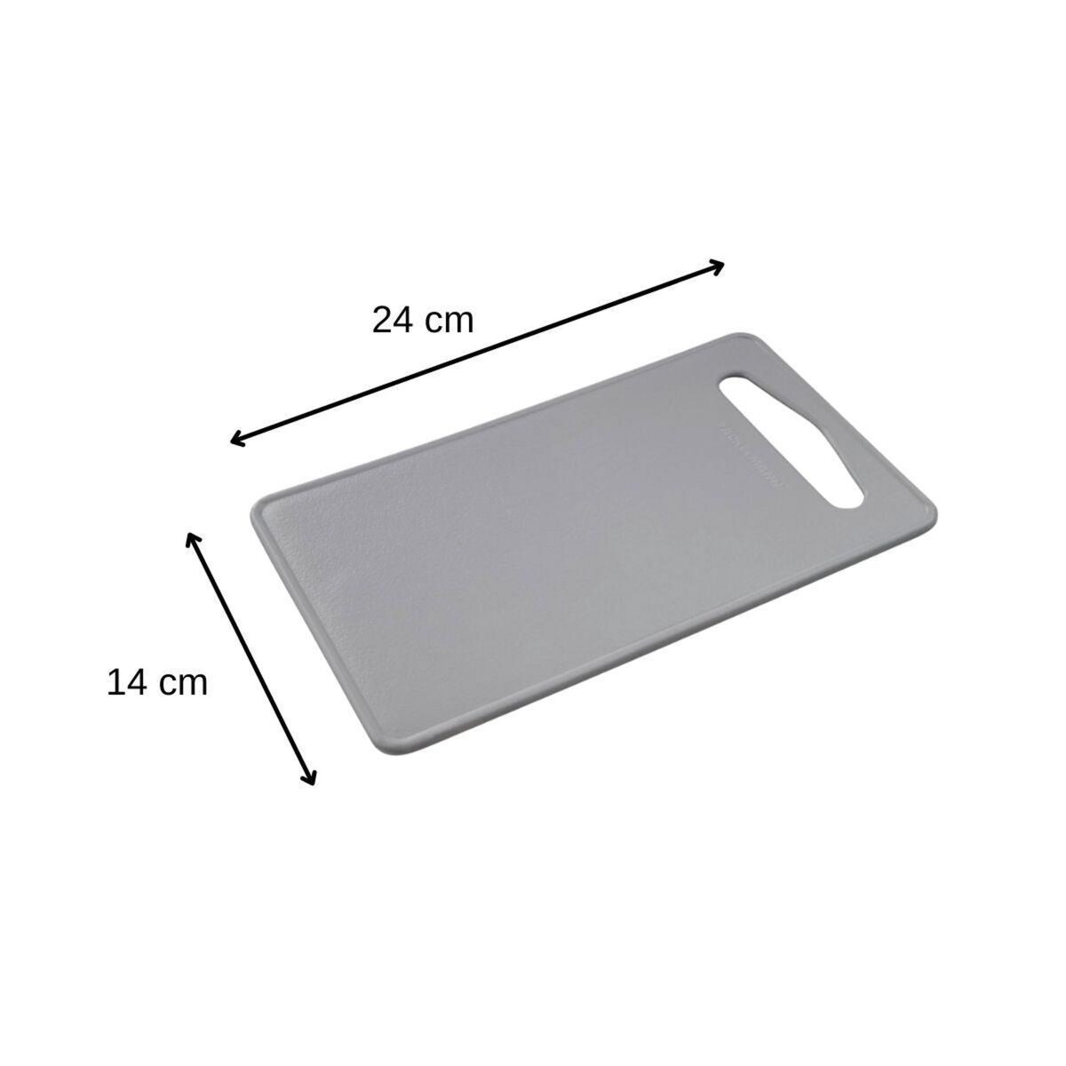 Fackelmann Petite planche à découper en bioplastique 24 x 14 cm Fackelmann Nature