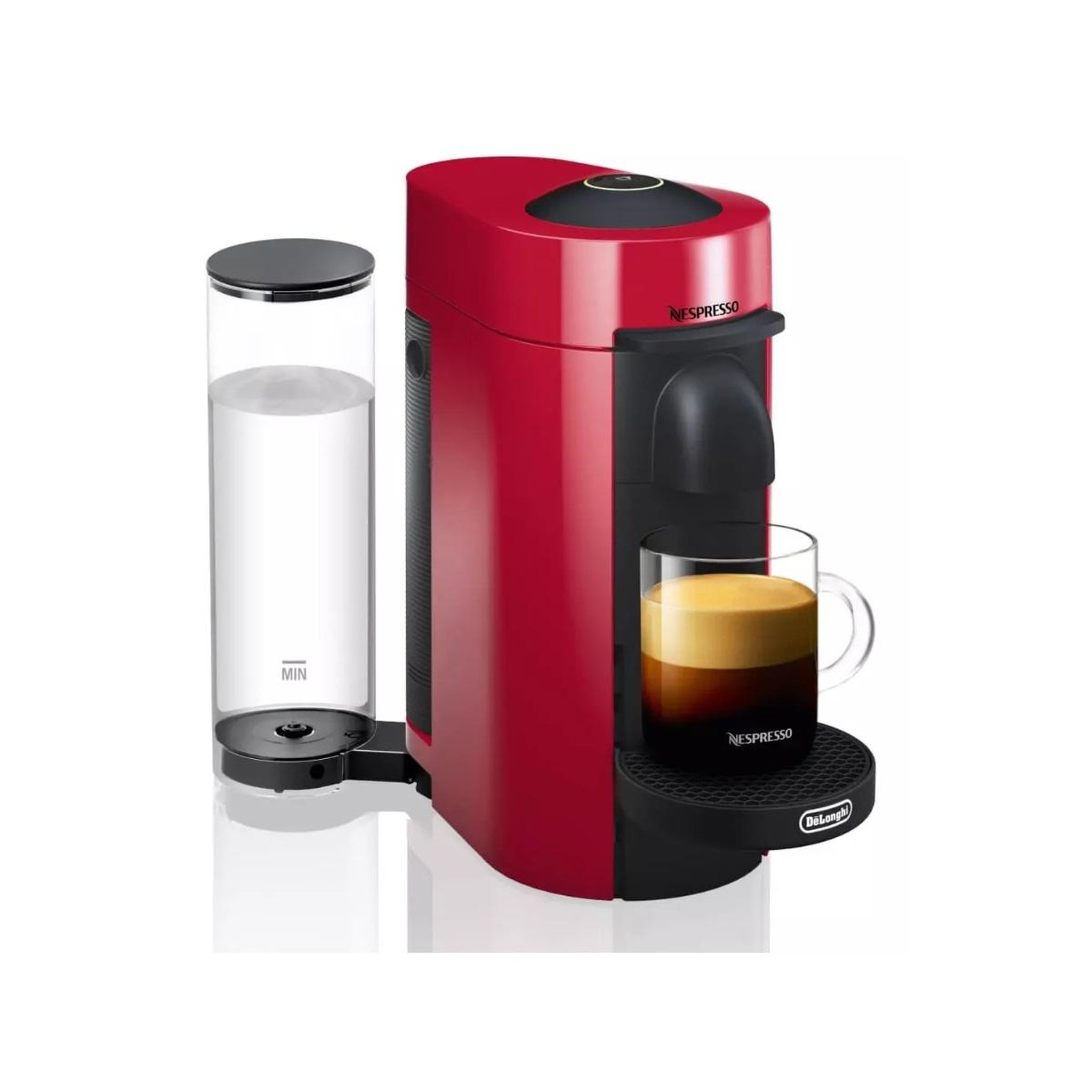 DELONGHI Cafetière nespresso 1.2l rouge - env150.r
