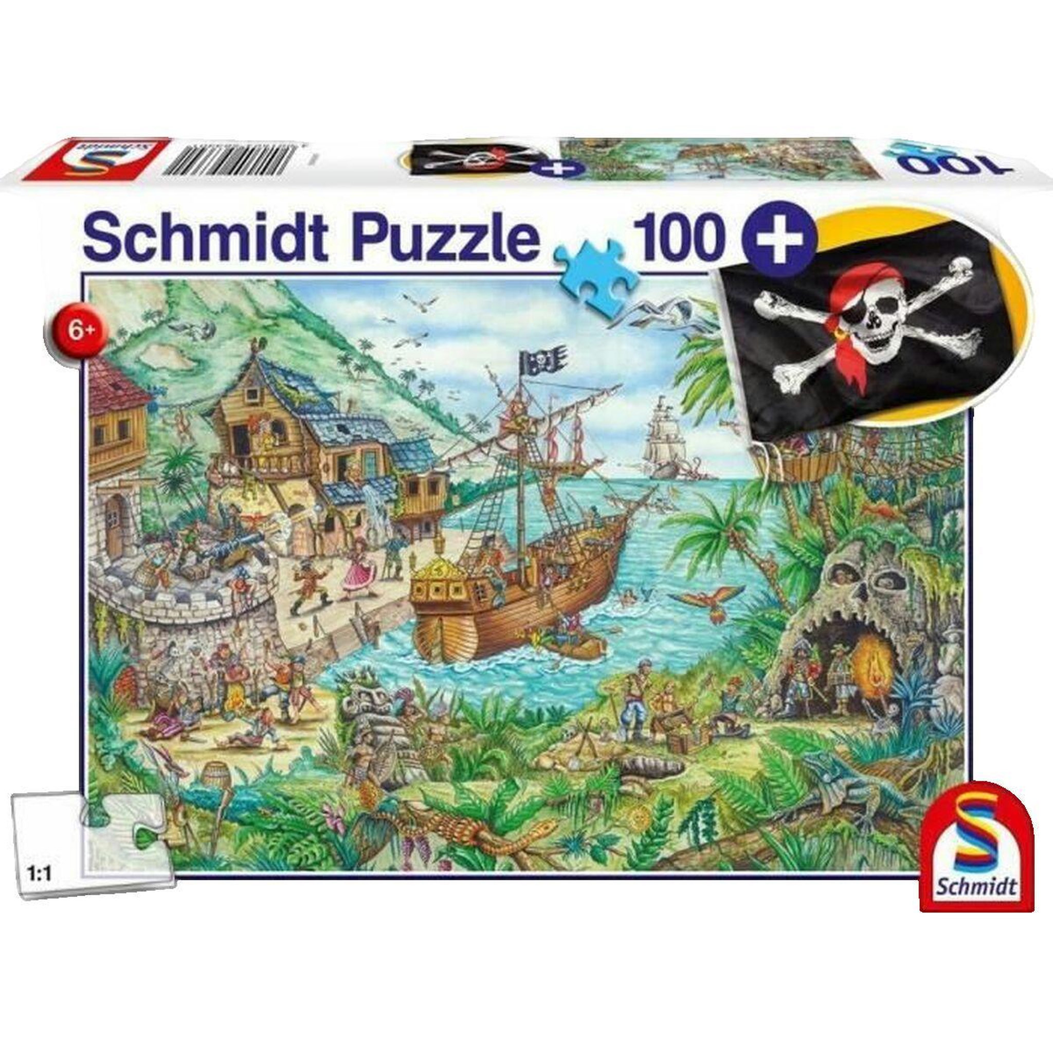 Schmidt Spiele Puzzle schmidt-spiele multicolore des pirates