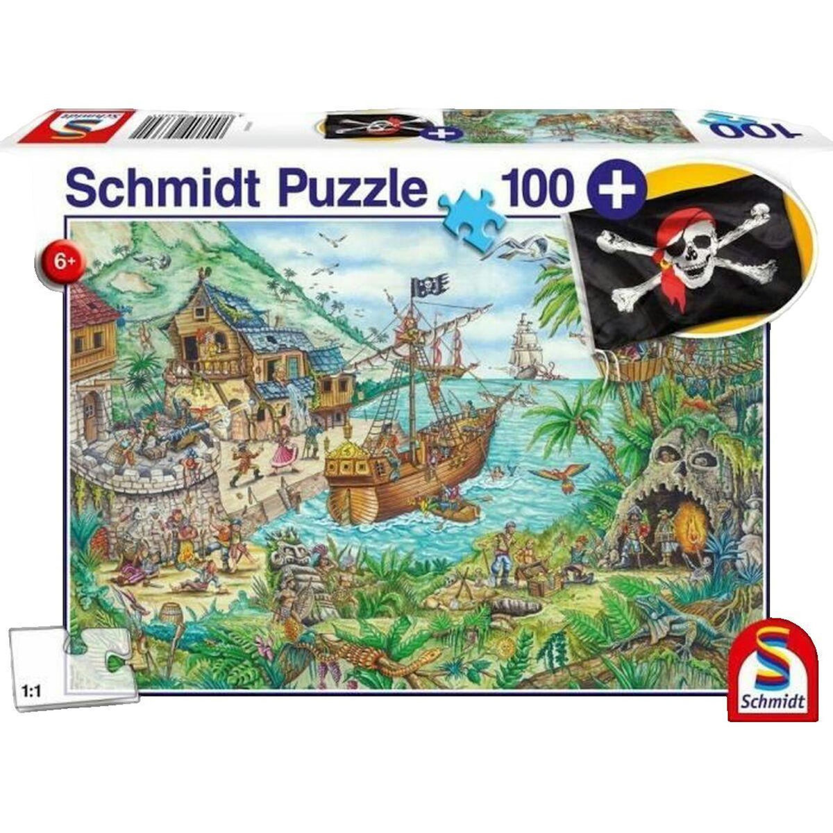 Schmidt Spiele Puzzle schmidt-spiele multicolore des pirates