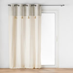 Paris Prix Rideau à Œillets Tissé  Island  140x240cm Beige