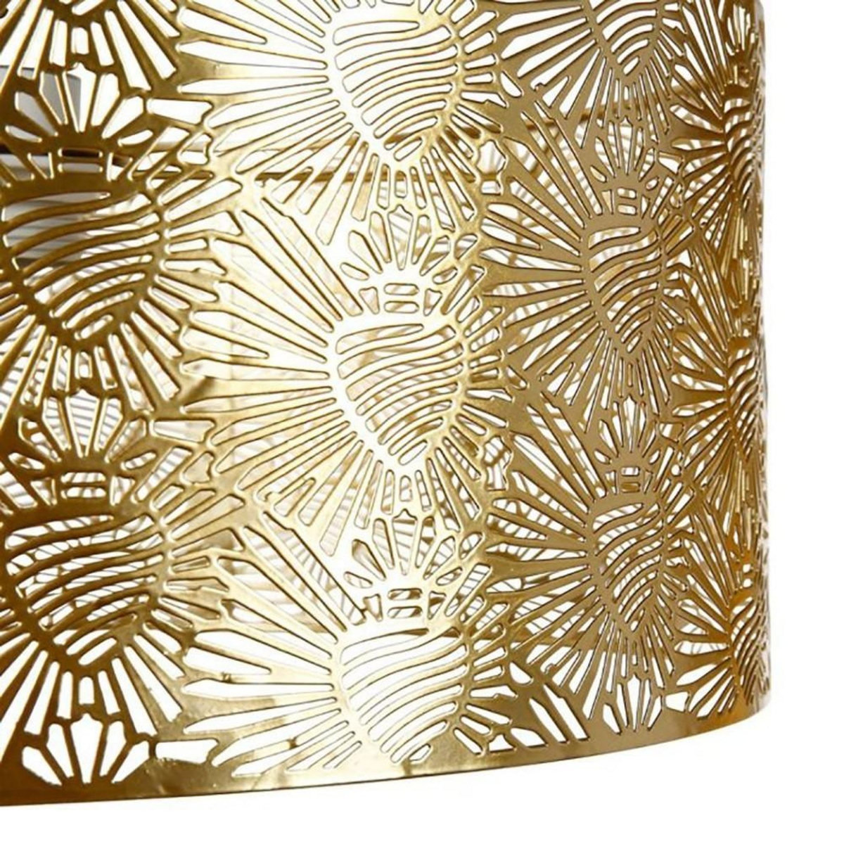 OSTARIA Suspension métal doré Corazon