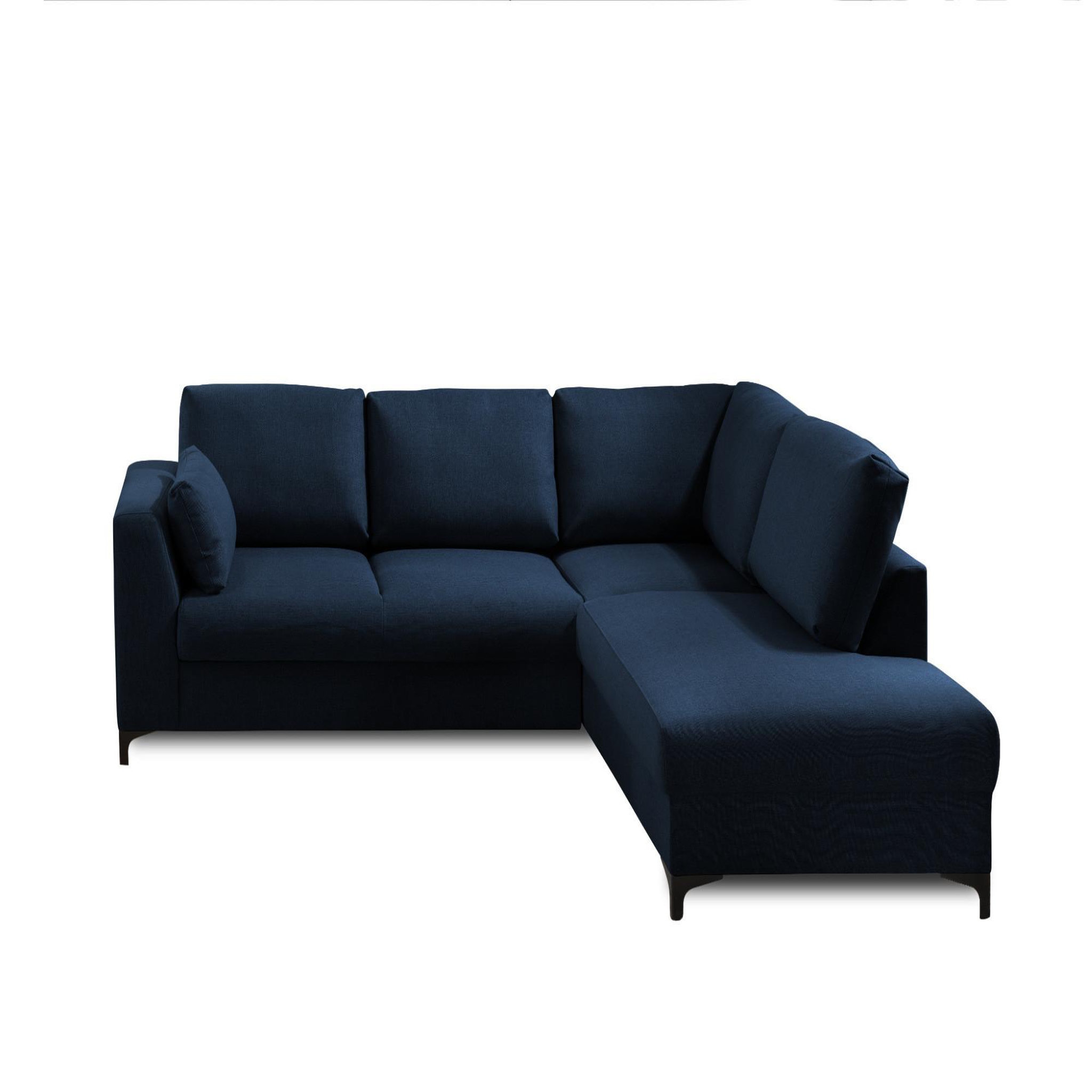 Voir la diapositive 6 : LISA DESIGN Tala - canapé d'angle droit - convertible - 5 places - en tissu