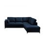 Voir la diapositive 6 : LISA DESIGN Tala - canapé d'angle droit - convertible - 5 places - en tissu