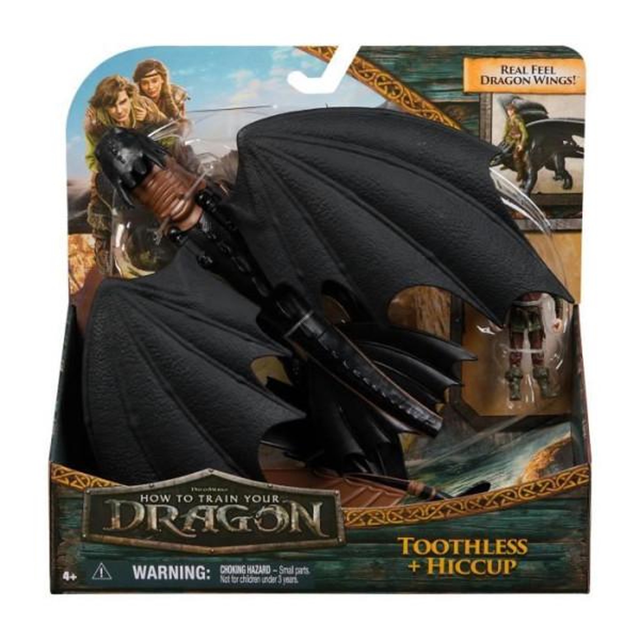 Voir la diapositive 5 : SPIN MASTER SPIN MASTER PACK DRAGON ET VIKING 25 CM KROKMOU Dragons Movie